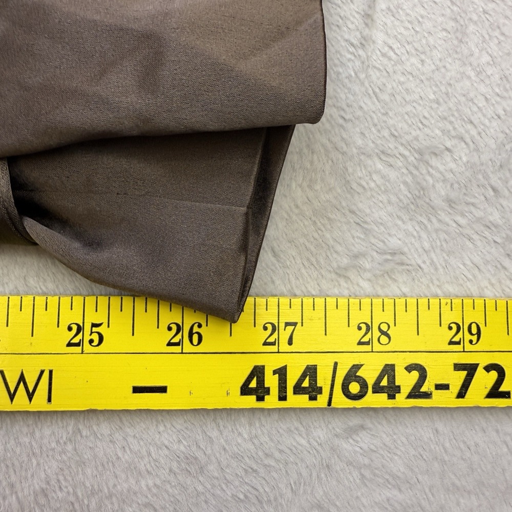 Aritzia Babaton Pants Womens Size 2 Brown Refined Satin High Waisted Cargo - Picture 9 of 12